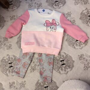 12M Disney Baby Girls 2 Piece Sweater and Pants